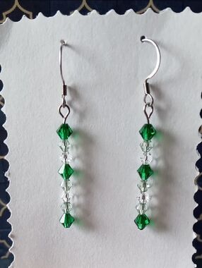 "Green Sea" Earrings